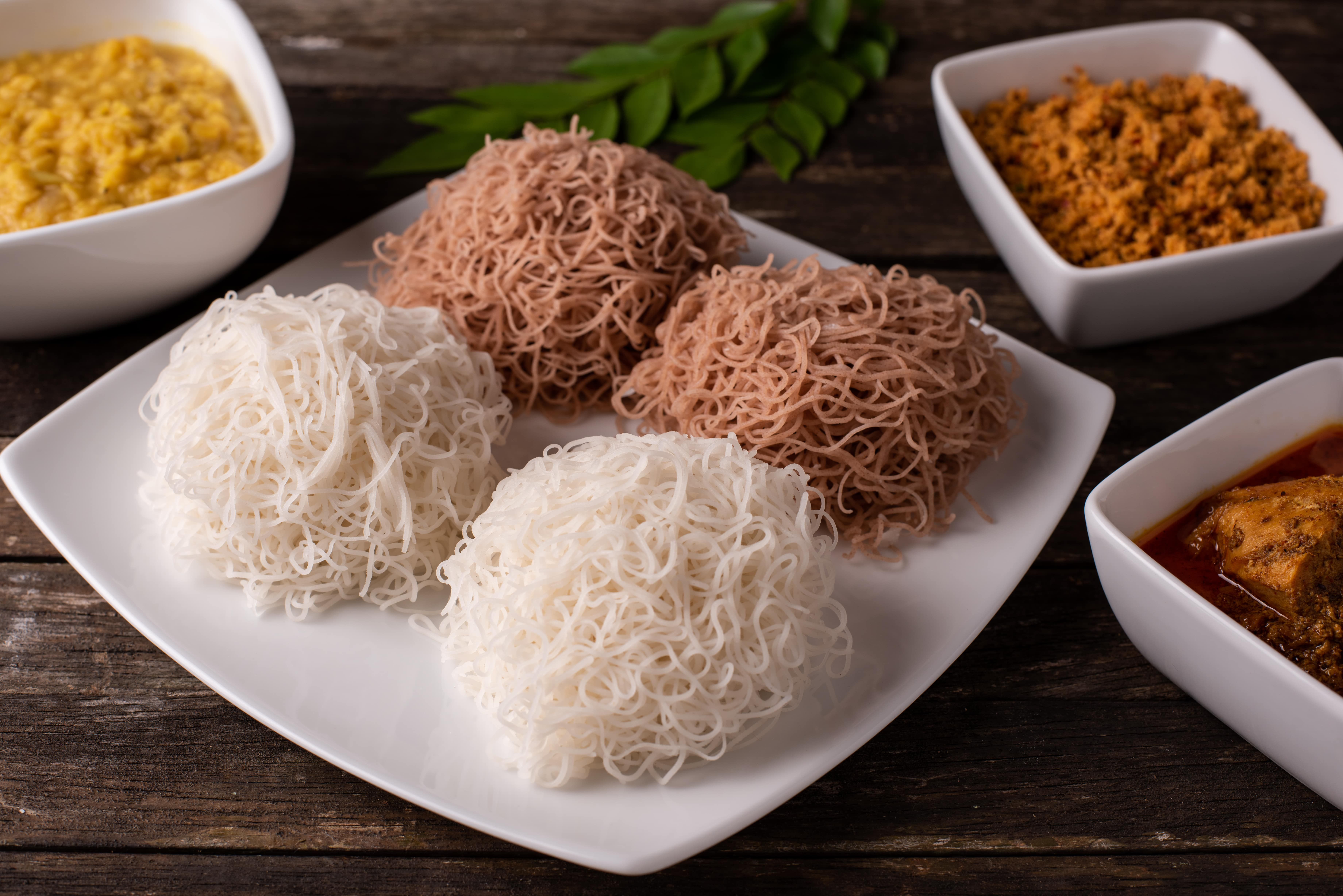 String Hoppers ( Ricenudeln Art) - 